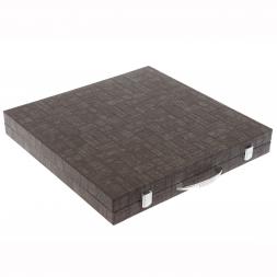 Шахматы &amp;quot;Лучники&amp;quot; доска 28х28 см мрамор змеевик